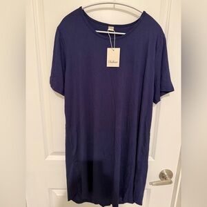 Chateau Navy Blue Women's Sleepwear